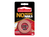 UniBond No More Nails Indoor & Outdoor Permanent Mounting Tape Roll 19mm x 1.5m