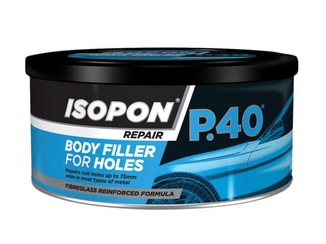 U-POL P.40 Body Filler for Holes Tin 250ml