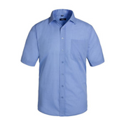 Future Garments Aqua End On End Cutaway Collar Shirt