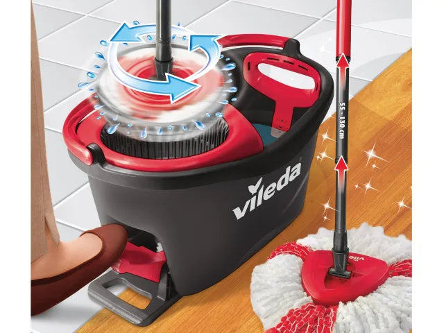 Vileda Turbo Spin Mop & Bucket Kit