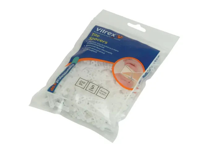Vitrex Floor Tile Spacers 5mm (Pack 250)