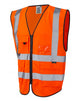 Leo Workwear LYNTON Leo EcoViz Superior Waistcoat - Hi-Vis Orange