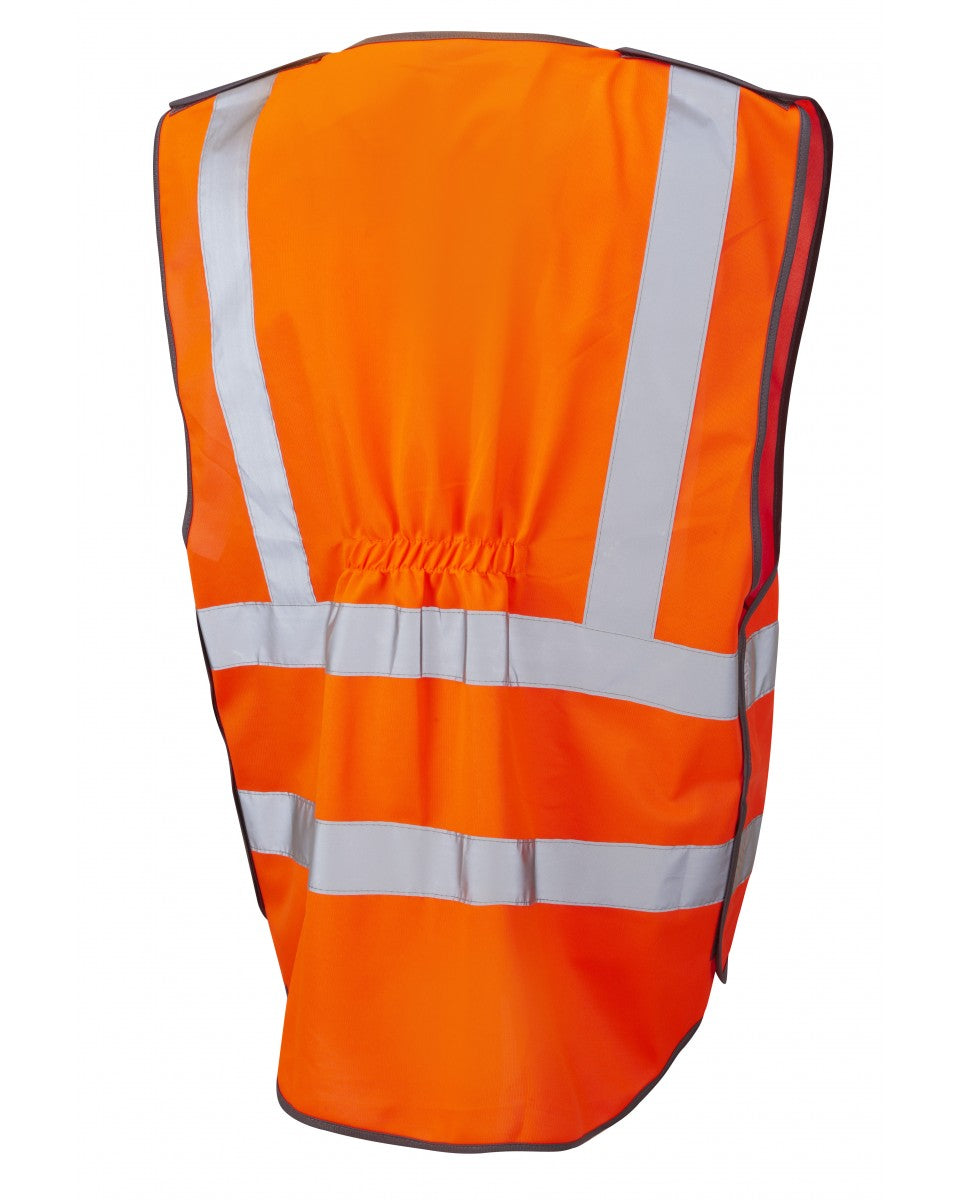 Leo Workwear BARNSTAPLE Leo EcoViz Rail Superior Waistcoat