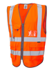 Leo Workwear BARNSTAPLE Leo EcoViz Rail Superior Waistcoat