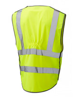 Leo Workwear BARNSTAPLE Leo EcoViz Rail Superior Waistcoat