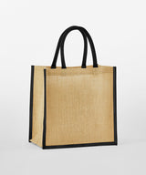 Westford Mill Natural Starched Jute Mini Gift Bag