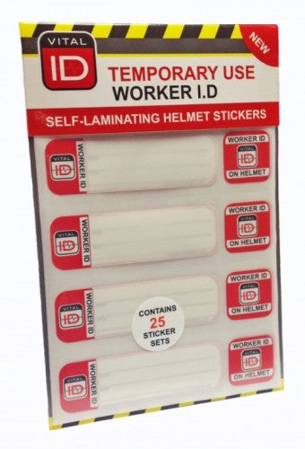 Beeswift Hard Hat Id Temp Stickers