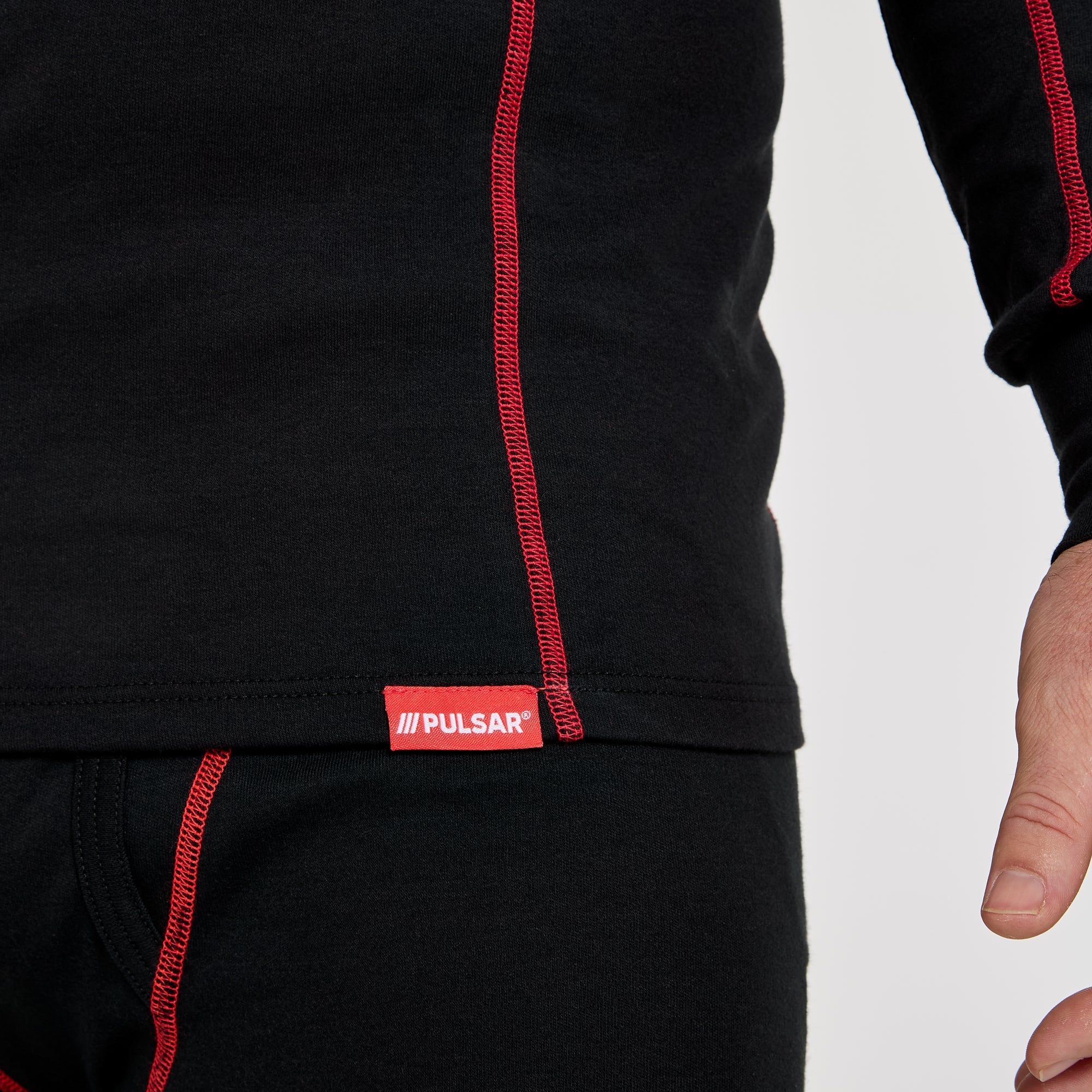 FR-AST-ARC Men's Long Top Black/Red