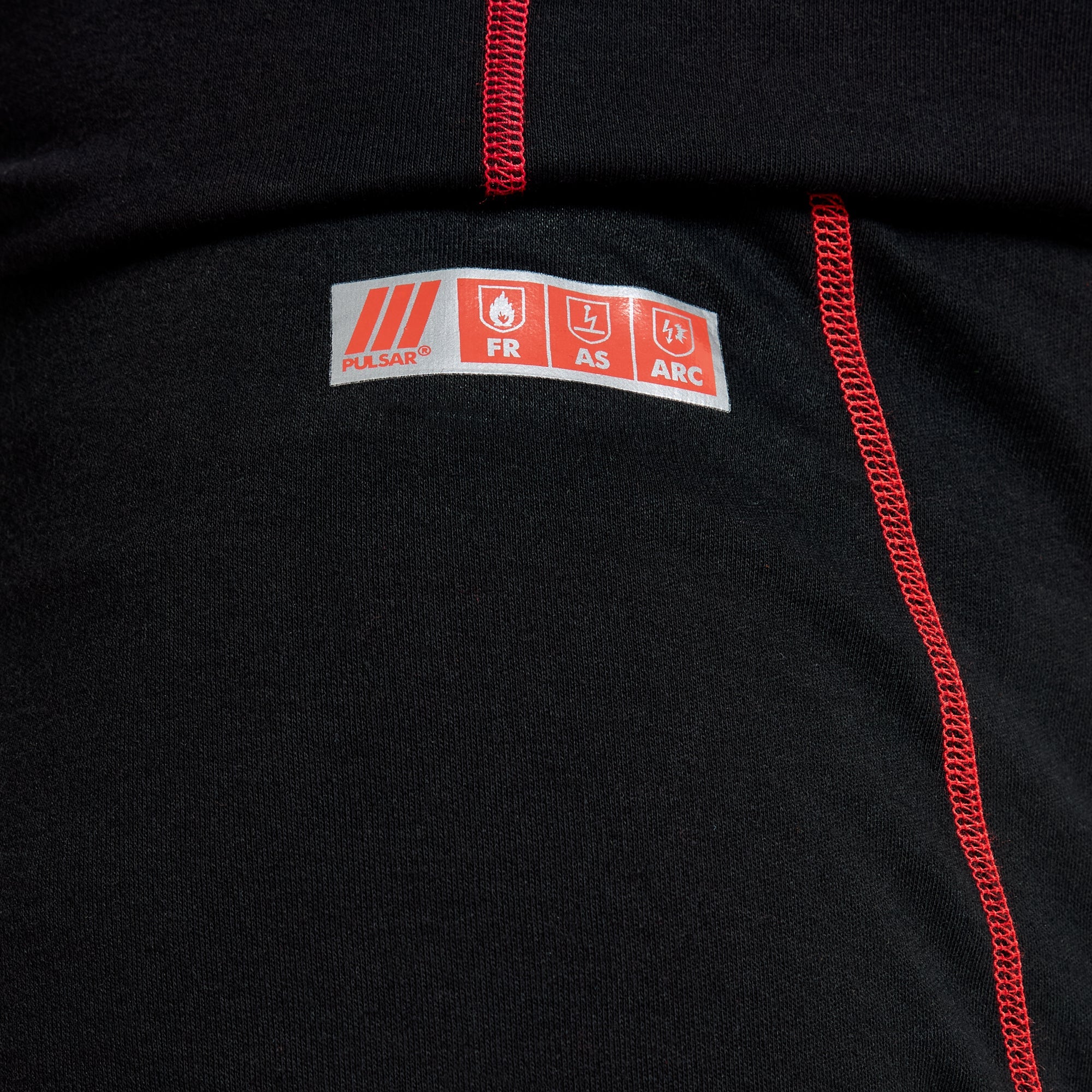 FR-AST-ARC Men's Long Pants Black/Red