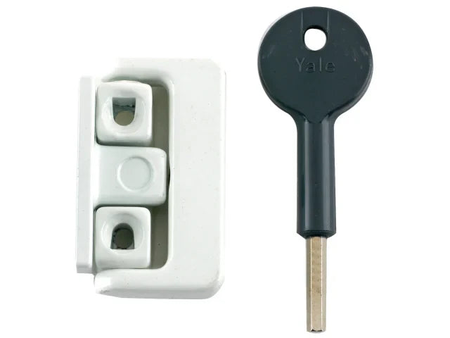 Yale Locks 8K101 Window Latches White Finish Multi Pack of 4 Visi