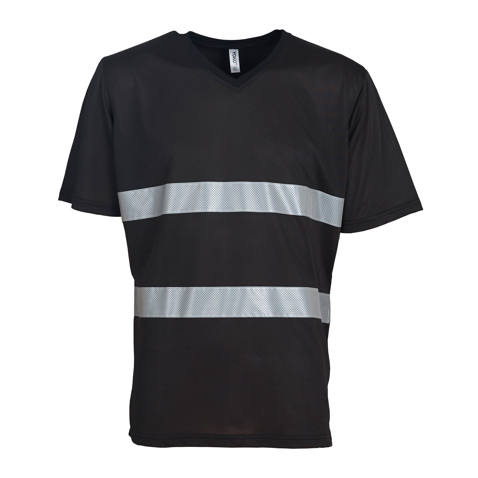 Yoko Hi-Vis Top Cool Super Light V-Neck T-Shirt