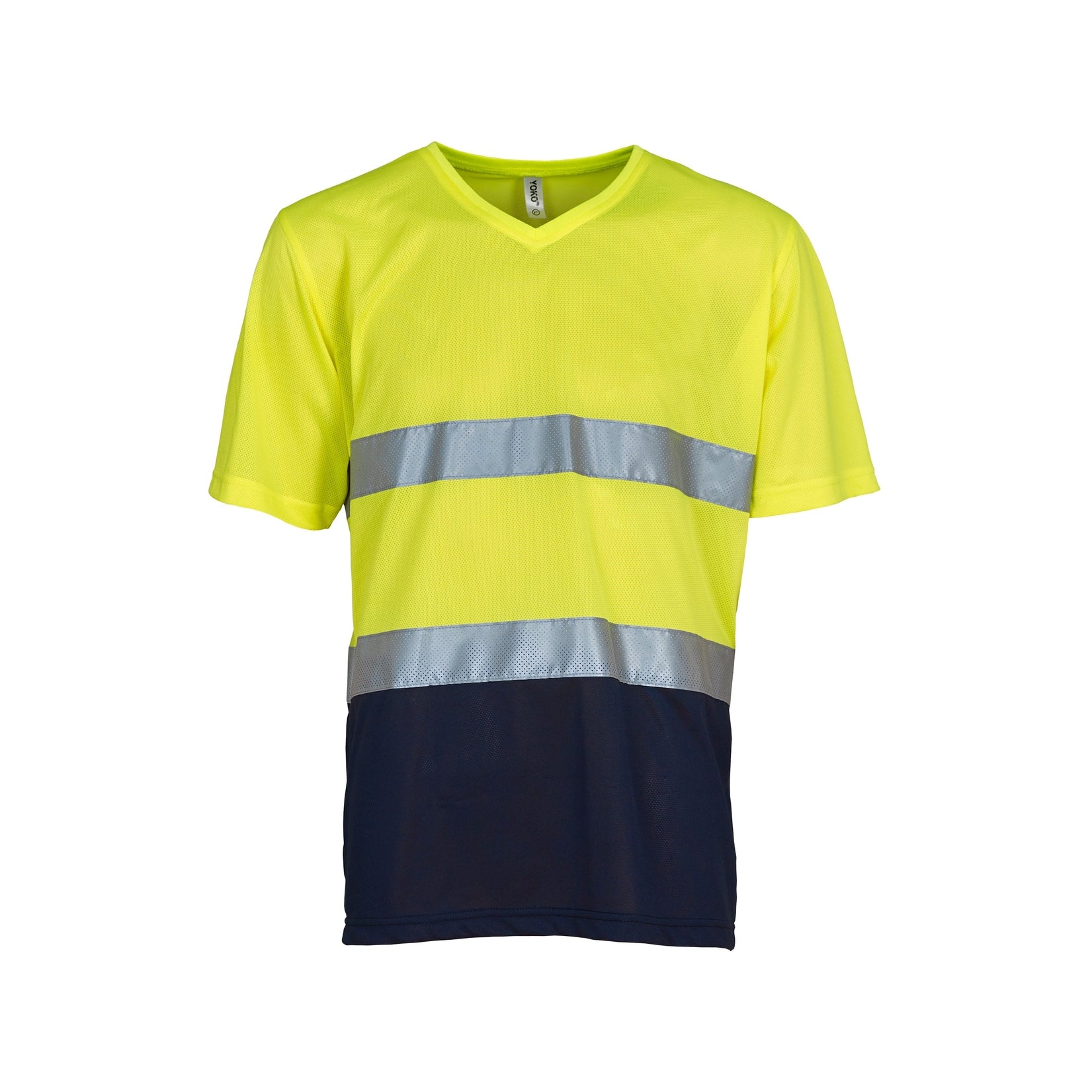 Yoko Hi-Vis Top Cool Super Light V-Neck T-Shirt
