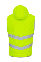 Yoko Hi-Vis Kensington Hooded Gilet (Hv007)