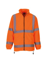 Yoko Hi-Vis Heavyweight Fleece Jacket (Hvk08)