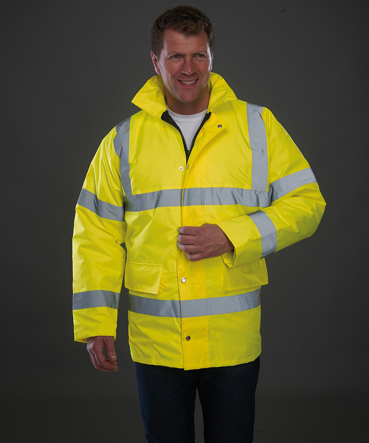 Yoko Hi-Vis Classic Motorway Jacket