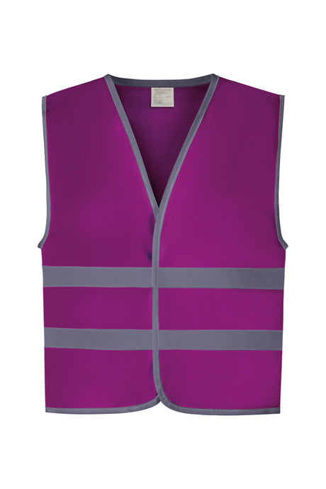 Yoko Hi-Vis Reflective Border Kids Waistcoat (Hvw102Ch)