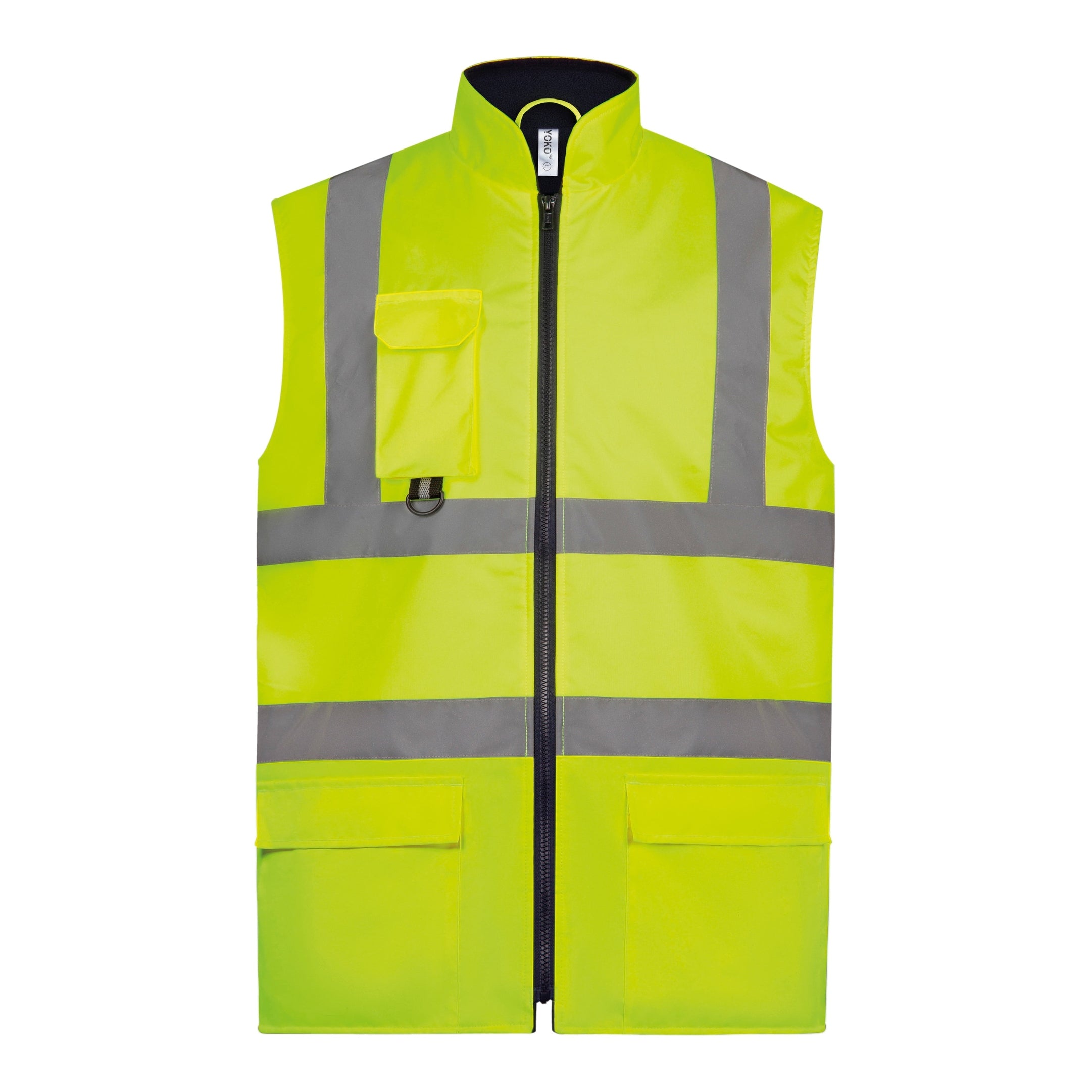 Yoko Hi-Vis Padded Bodywarmer