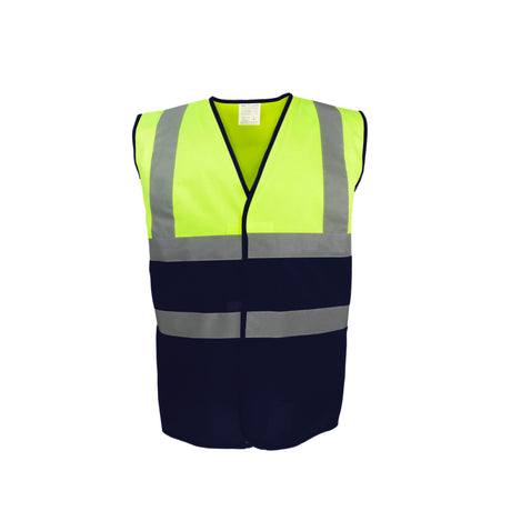 Yoko Hi-Vis Two-Tone Waistcoat (Hvw122)