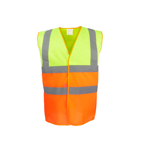 Yoko Hi-Vis Two-Tone Waistcoat (Hvw122)