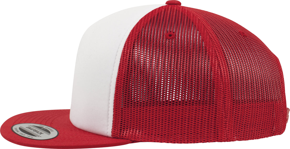 Flexfit By Yupoong Foam Trucker With White Front (6005Fw)