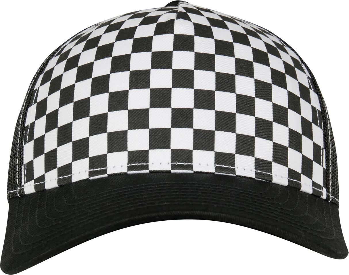 Flexfit By Yupoong Checkerboard Retro Trucker (6506Cb)