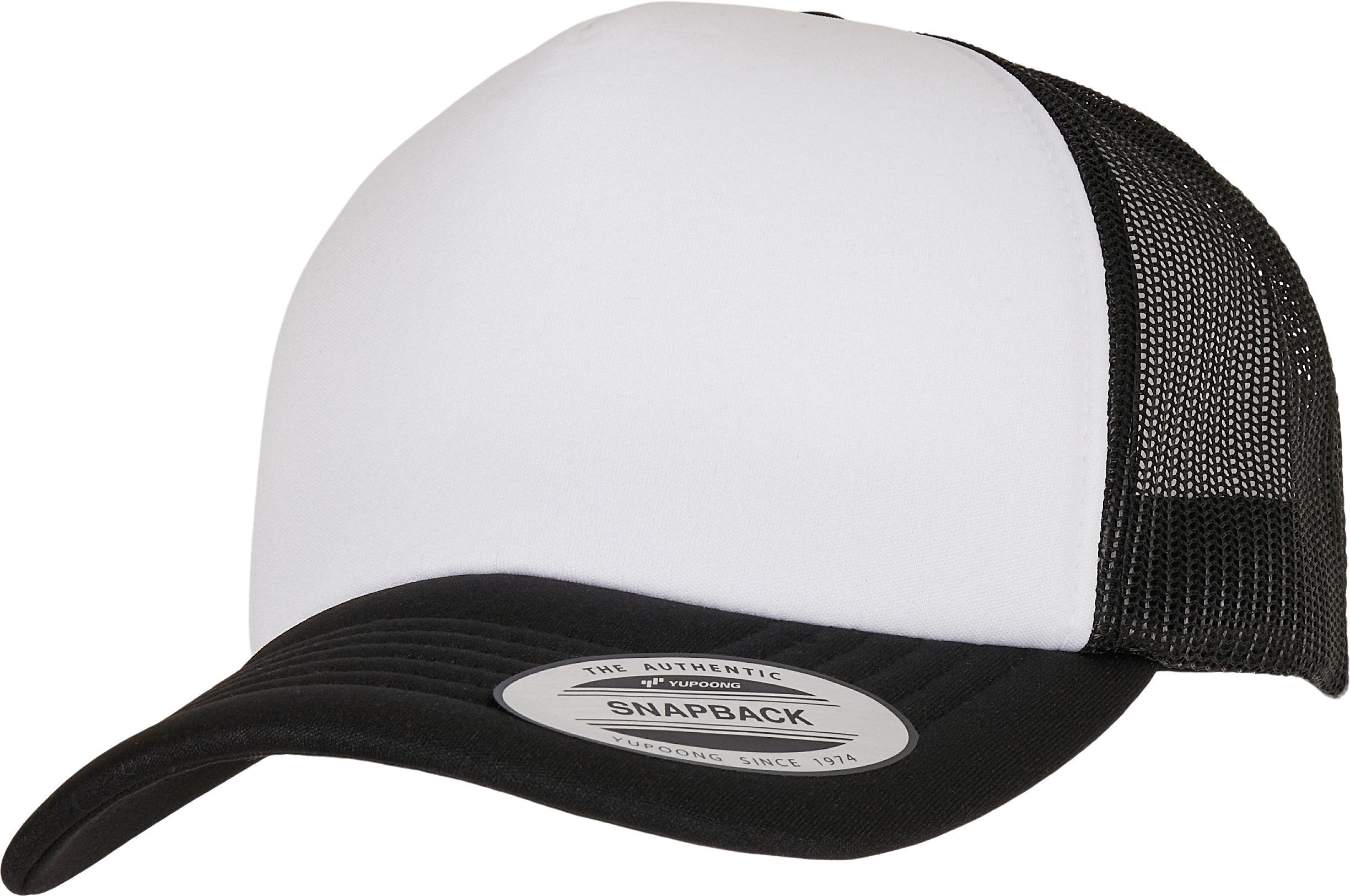 Flexfit By Yupoong Yp Classics® Curved Foam Trucker Cap  White Front (6320W)