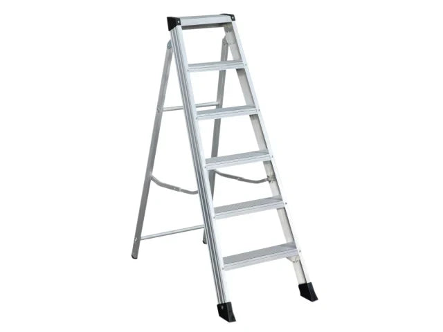 Zarges EN 131 Professional Swingback Steps, Open 1.06m Closed 1.22m 5 Rungs