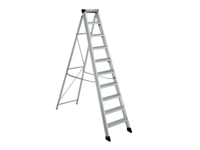 Zarges EN131 Professional Swingback Steps, Open 1.69m Closed 1.91m 8 Rungs