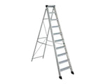 Zarges EN131 Professional Swingback Steps, Open 2.11m Closed 2.37m 10 Rungs