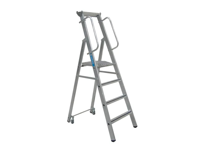 Zarges Mobile Mastersteps, Platform Height 3.11m 12 Rungs