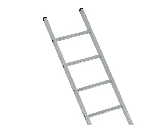 Zarges Industrial Single Aluminium Ladder with Stabiliser Bar 3.05m 10 Rungs