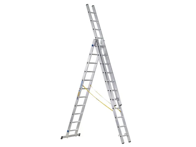 10 Rungs Zarges D-Rung Combination Ladder 3-Part 3 x 10 Rungs – GS Workwear