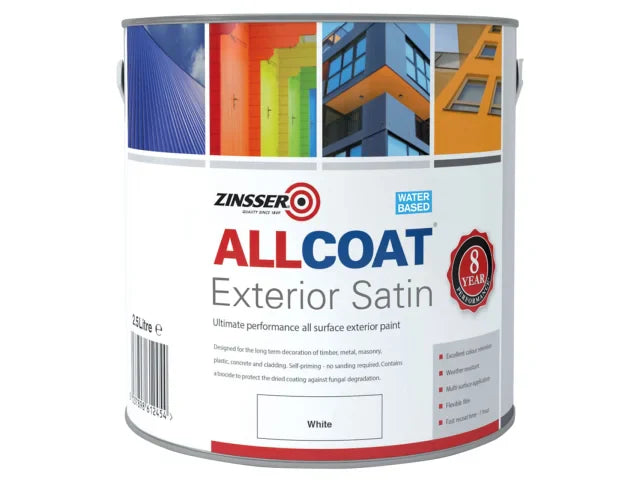 Zinsser AllCoat® Exterior White 2.5 litre