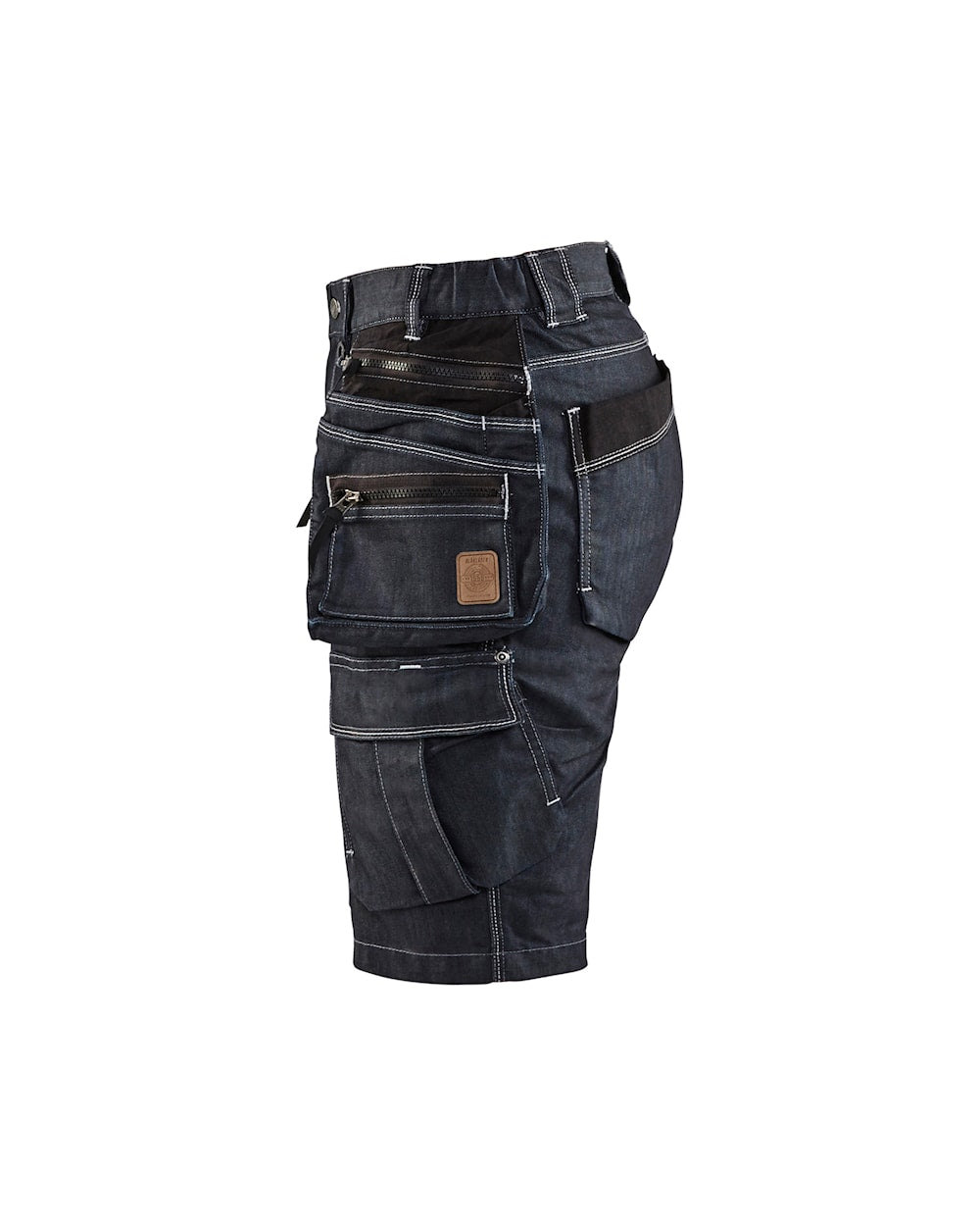 Blaklader Women's Craftsman Shorts X1900 Stretch 7992 #colour_navy-blue-black