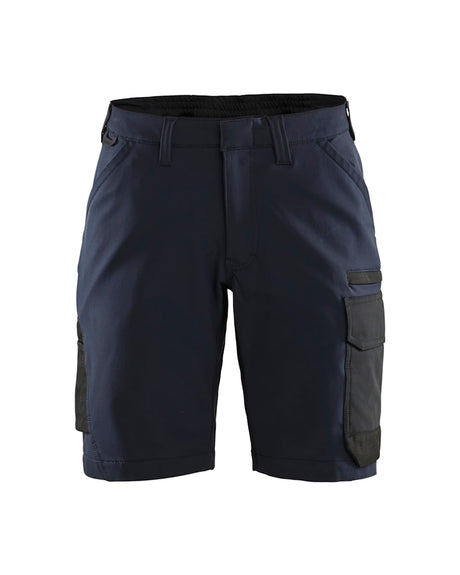 Blaklader Service Shorts 4-Way Stretch Women 7123 #colour_dark-navy-black