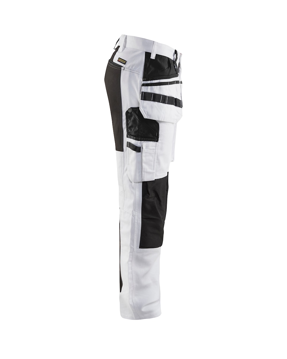 Blaklader Painter Trousers with Stretch 1910 #colour_white-black