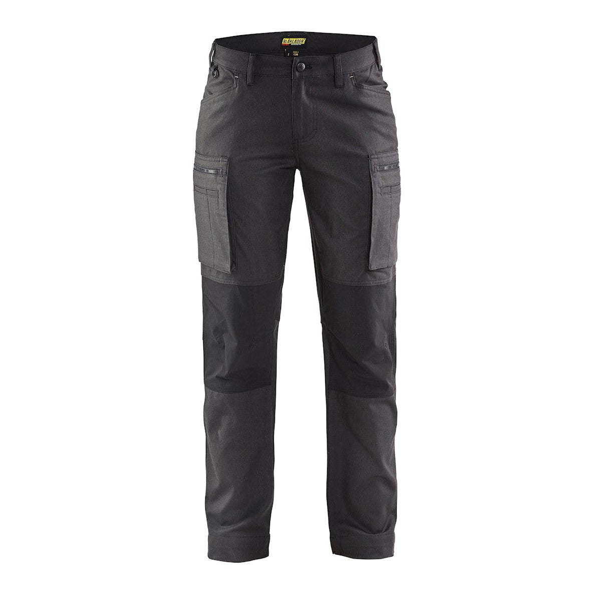 Blaklader Women's Service Trousers Stretch 71591146 #colour_dark-grey-black