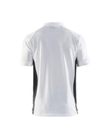 Blaklader Polo Shirt 3324 #colour_white-dark-grey