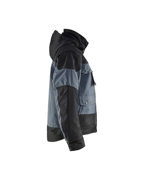 Blaklader Winter Jacket 4886 #colour_grey-black