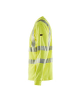 Blaklader Multinorm Long Sleeved T-Shirt 3481 #colour_hi-vis-yellow