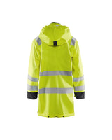 Blaklader Rain Coat Hi-Vis Level 3 4326 #colour_hi-vis-yellow-black