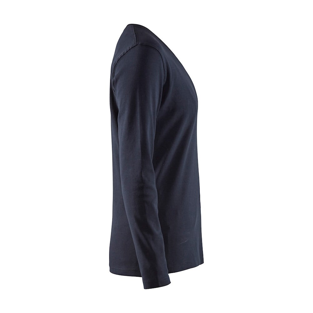 Blaklader Women's Long Sleeved T-Shirt 3301 #colour_dark-navy-blue