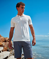 Asquith & Fox Men's Coastal Vintage Wash Polo