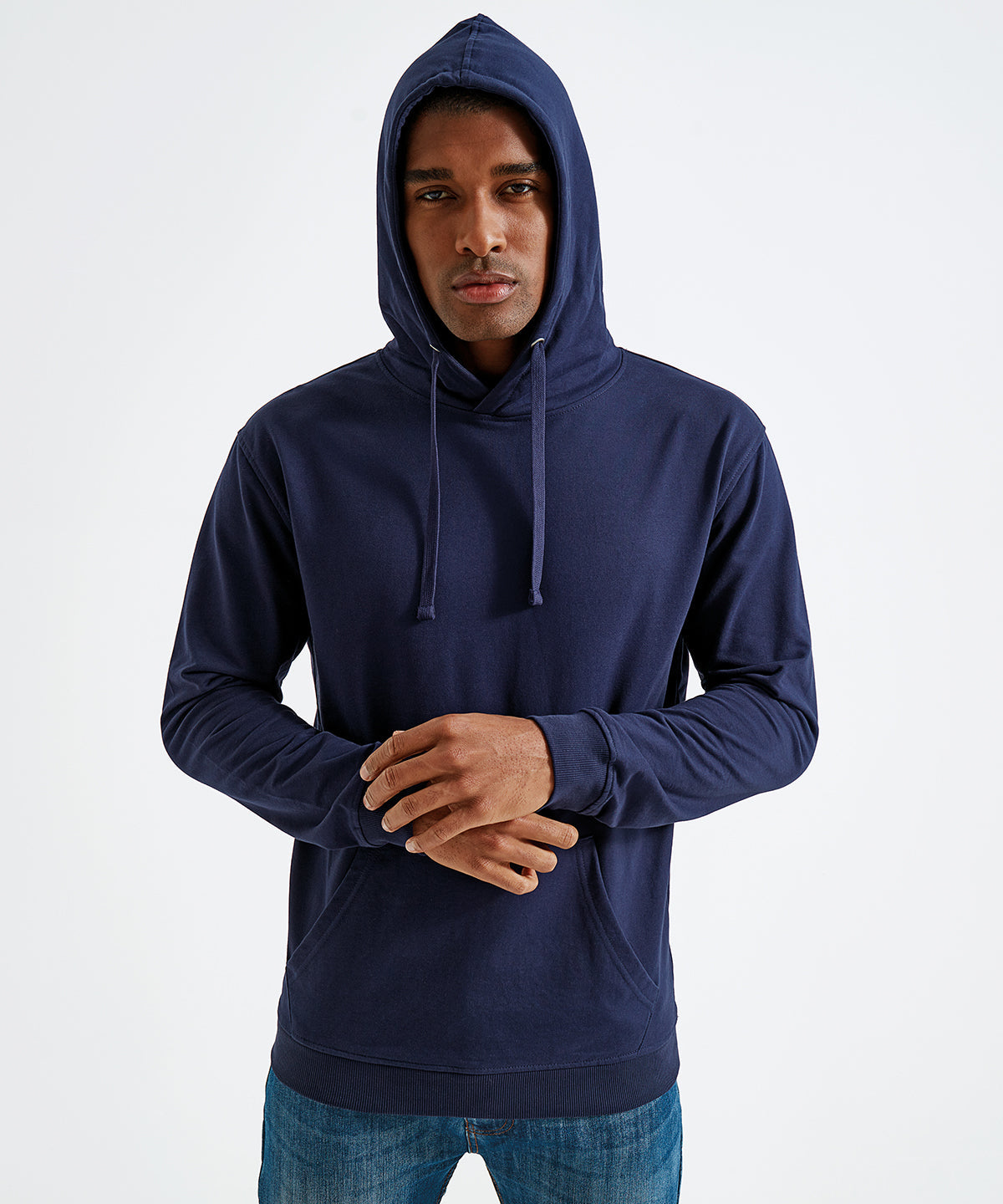 Asquith & Fox Men's Coastal Vintage Wash Loop Back Hoodie