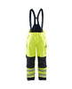 Blaklader Multinorm Shell Trousers 1881 #colour_hi-vis-yellow-navy-blue