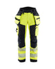 Blaklader Softshell Hi-Vis Trousers Women 7118 #colour_hi-vis-yellow-black