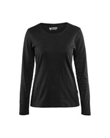 Blaklader Women's Long Sleeved T-Shirt 3301 #colour_black