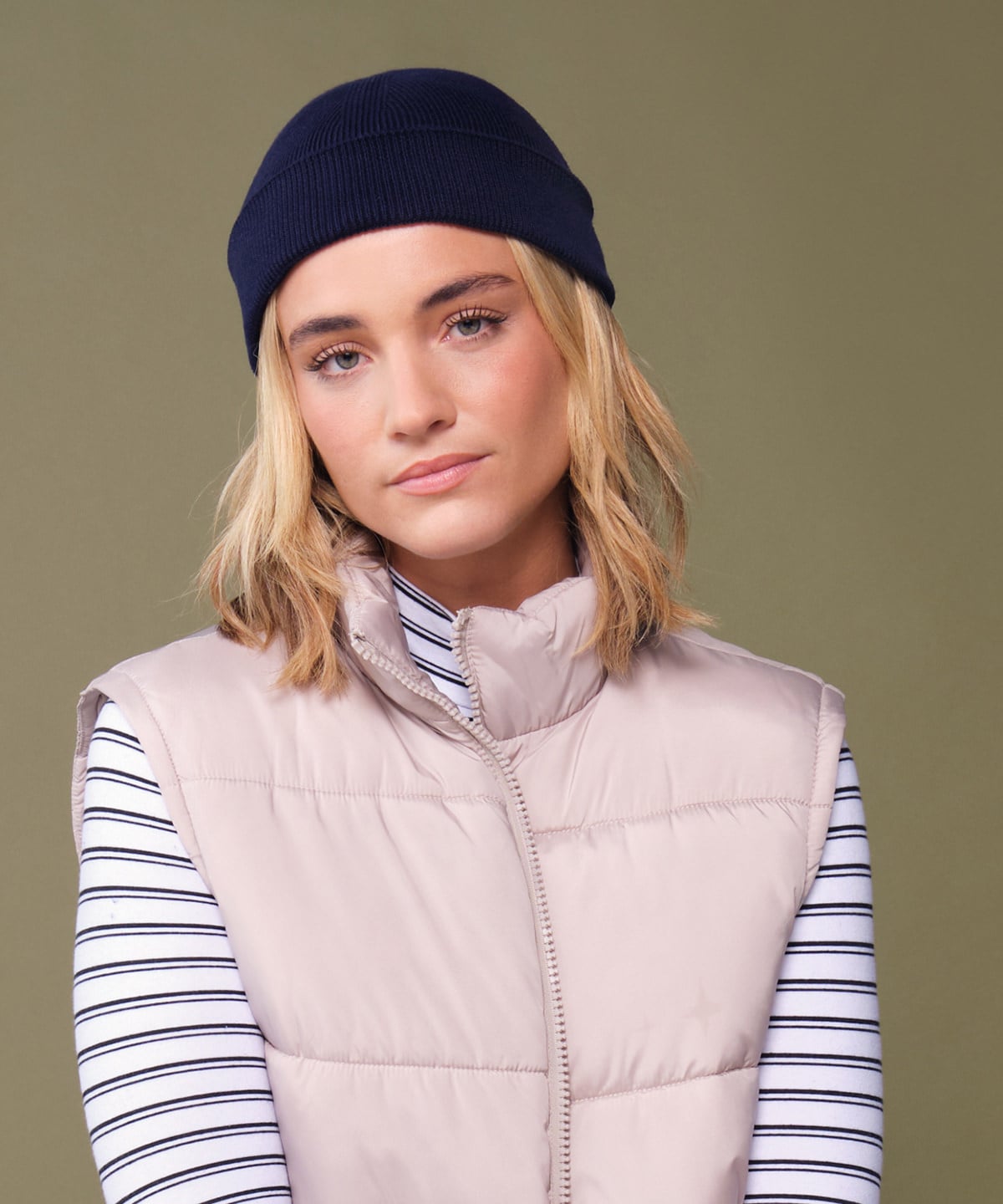 Beechfield B832N Organic Cotton Fisherman Beanie
