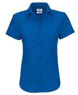 B&C Collection Oxford Short Sleeve Women