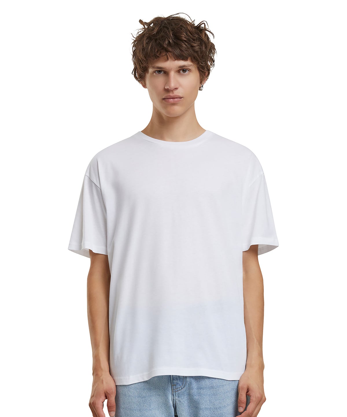 Build Your Brand Basic BB035 Light Basic Loose Tee